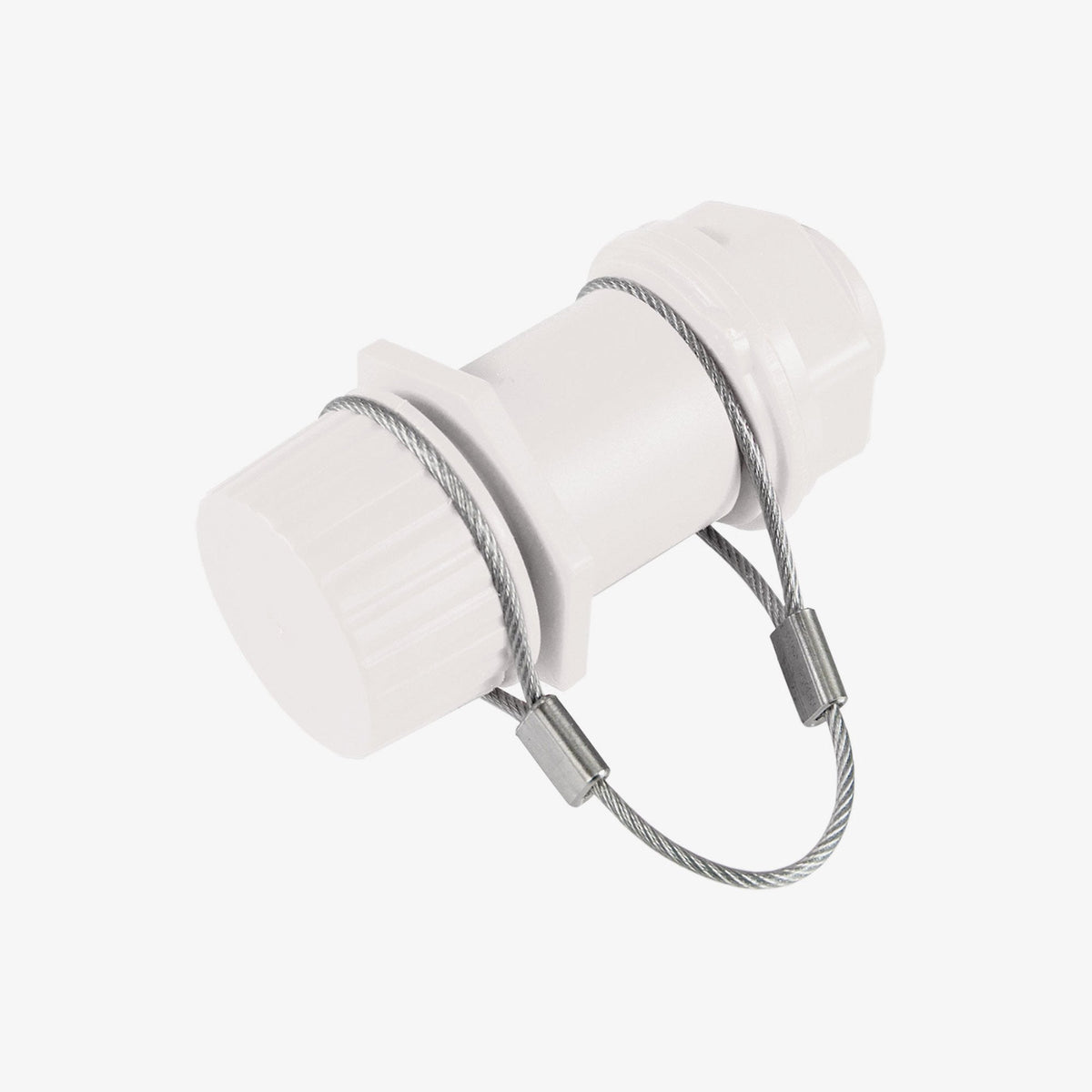 threaded-drain-plug-assembly-with-stainless-tethered-cap-h2 9092-threaded-cooler-drain-plug-with-stainless-steel-tether-white-main.jpg